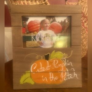 Pumpkin Picture frame
